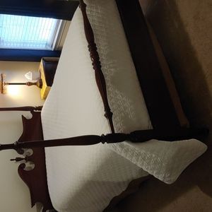 Full size Bedspread Quilt, White